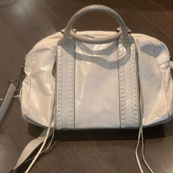 Rebecca Minkoff Light Grey Vanity Satchel - Picture 2 of 6